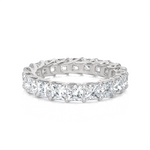 4 ctw Princess Cut Lab Grown Diamond Eternity Band