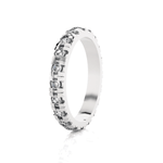 1 ctw Round Lab Grown Diamond Eternity Band