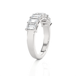 1 5/8 ctw Emerald-Cut Lab Grown Diamond Anniversary Ring