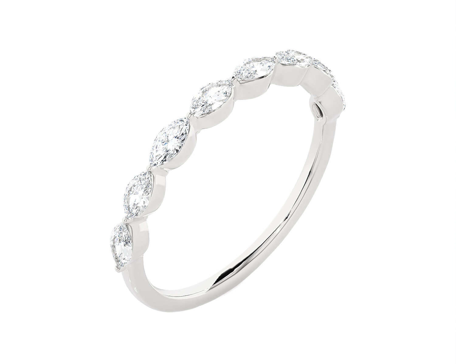 3/4 ctw Marquies Lab Grown Diamond Anniversary Ring