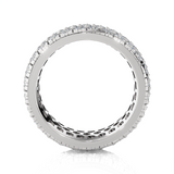 4 1/2 ctw Round Lab Grown Diamond Eternity Band