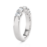 1 3/4 ctw Round Lab Grown Diamond Anniversary Ring