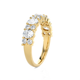 1 1/2 ctw Multi-Shape Lab Grown Diamond Anniversary Ring