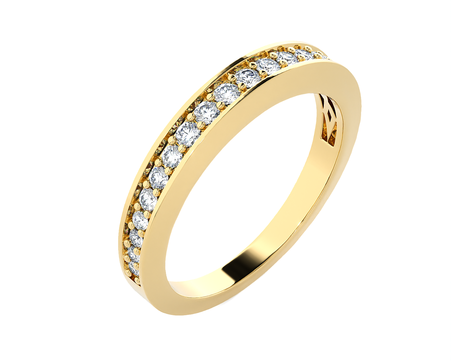 1/3 ctw Round Lab Grown Diamond Anniversary Ring