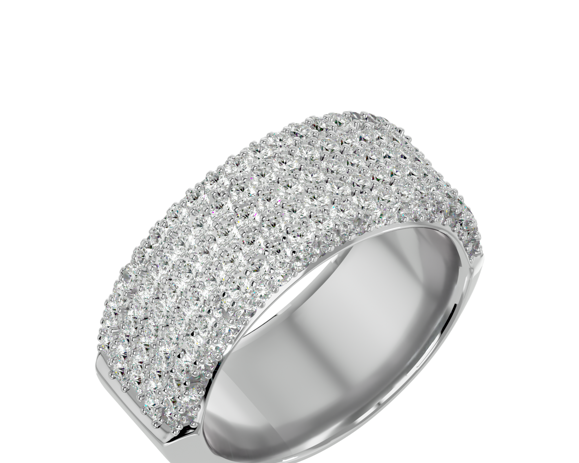 2 1/4 ctw Round Lab Grown Diamond Anniversary Ring