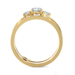 Round Lab Grown Diamond Bridal Ring