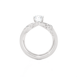 1 5/8 ctw Round Lab Grown Diamond Bridal Set Ring