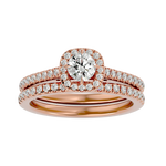 Round Lab Grown Diamond Bridal Ring