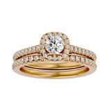 Round Lab Grown Diamond Bridal Ring