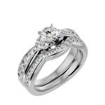 1 3/4 ctw Round Lab Grown Diamond Bridal Ring
