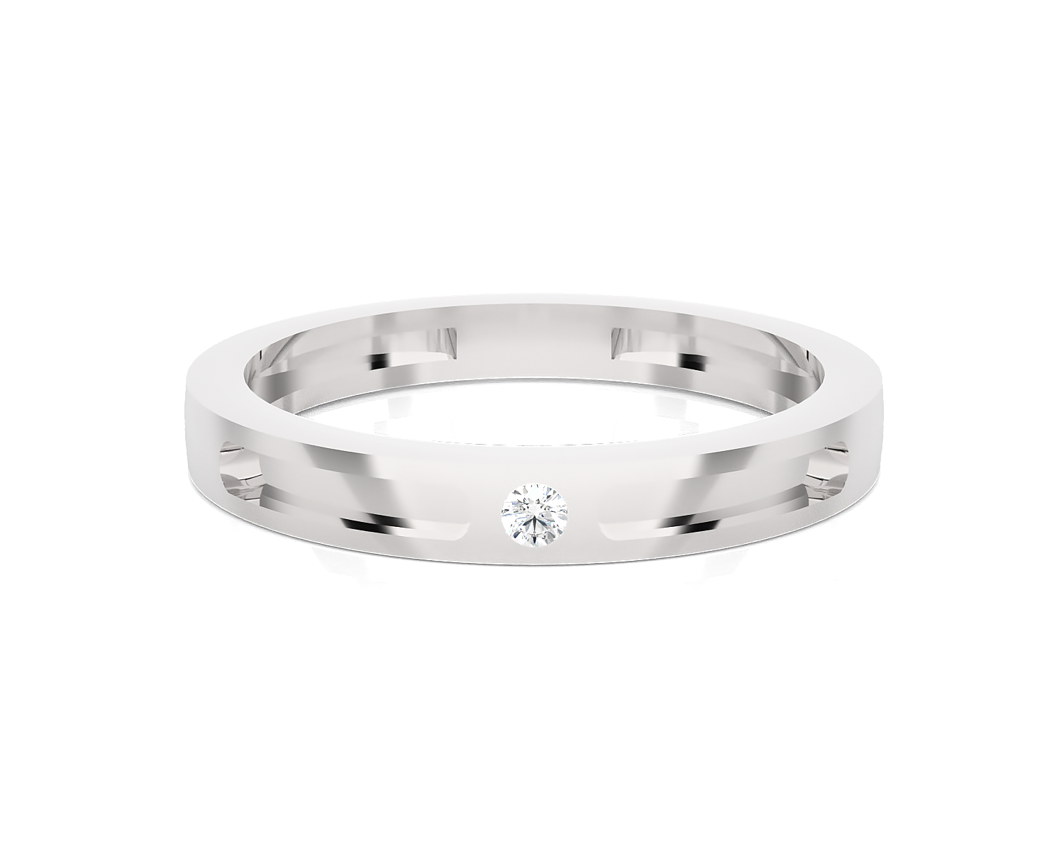 1/20 ctw Round Lab Grown Diamond Ring