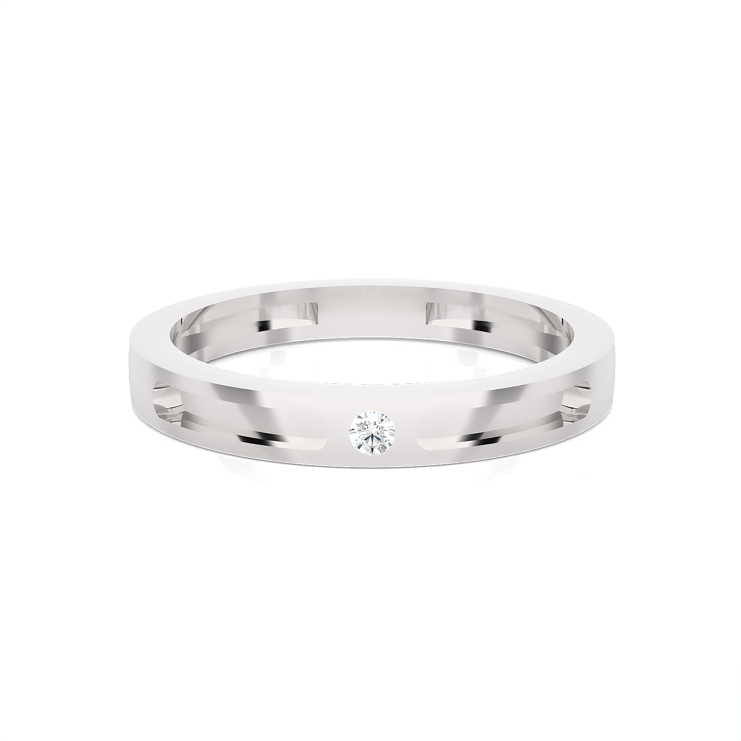 1/20 ctw Round Lab Grown Diamond Ring