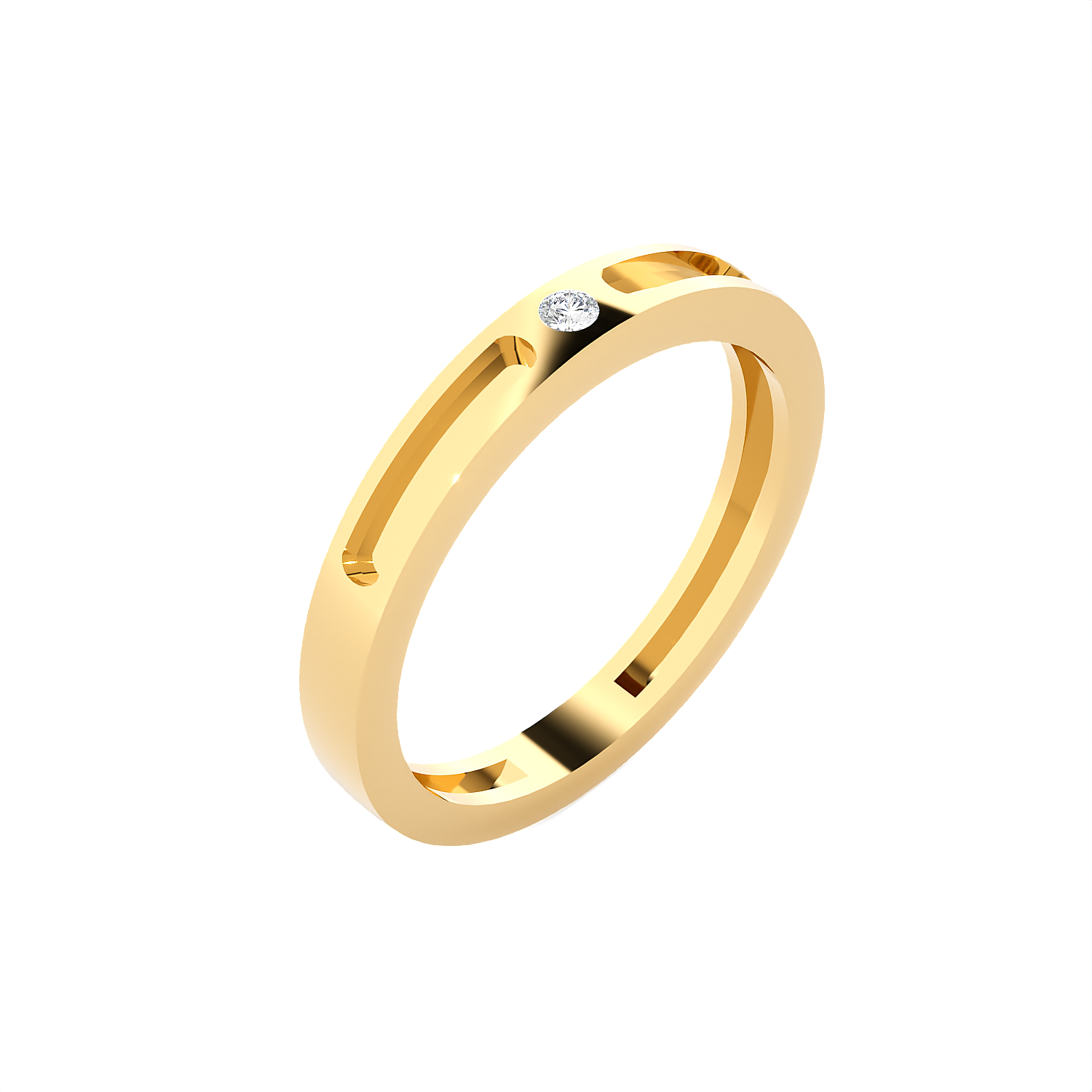 1/20 ctw Round Lab Grown Diamond Ring