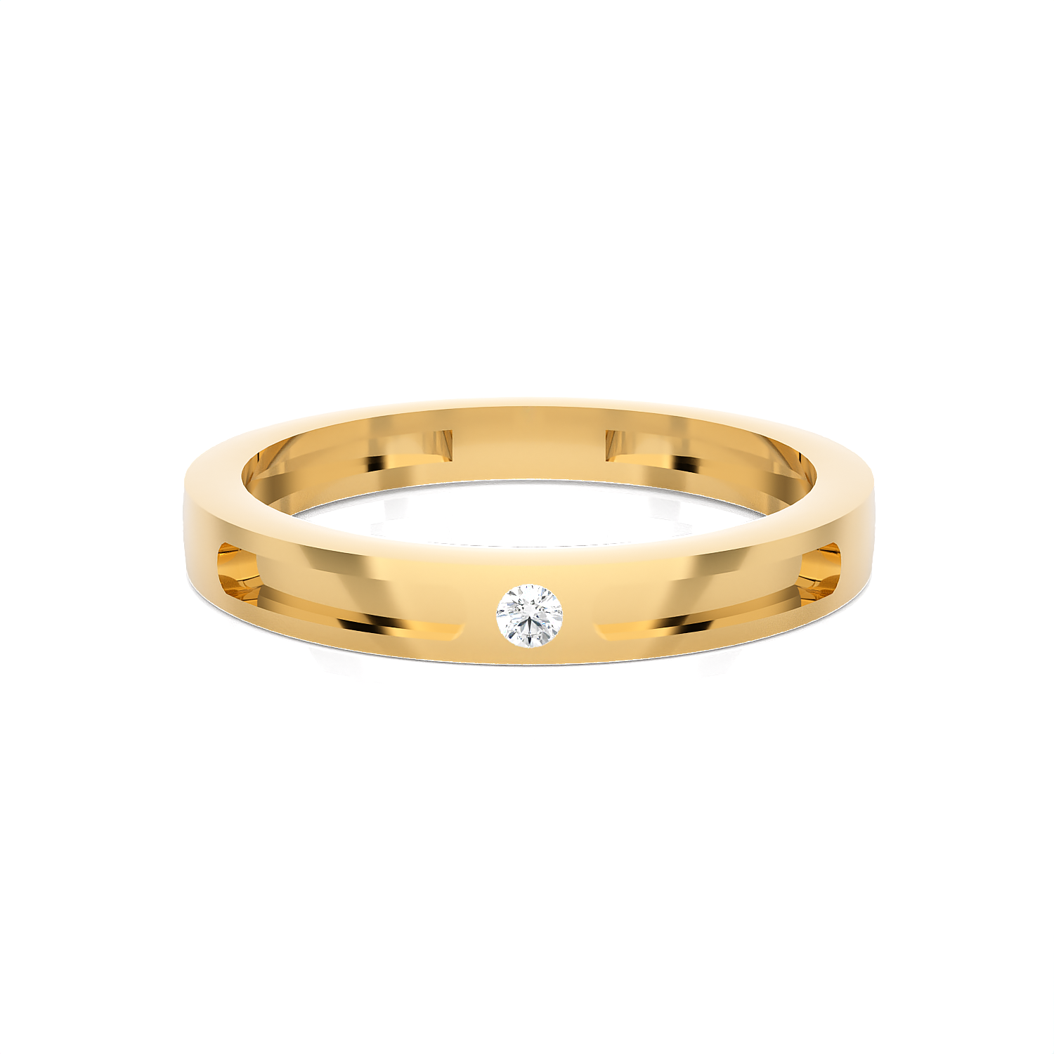 1/20 ctw Round Lab Grown Diamond Ring