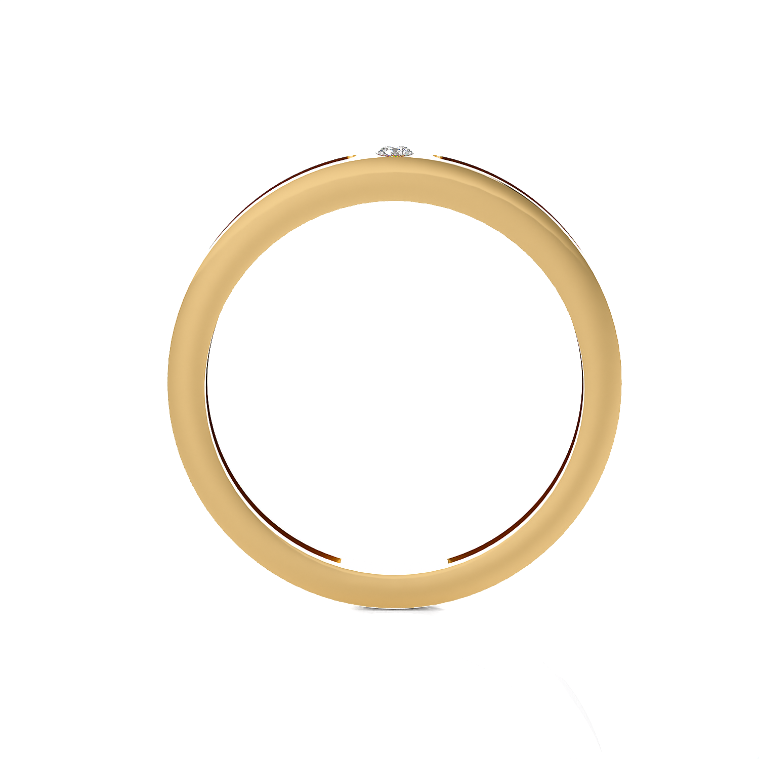 1/20 ctw Round Lab Grown Diamond Ring