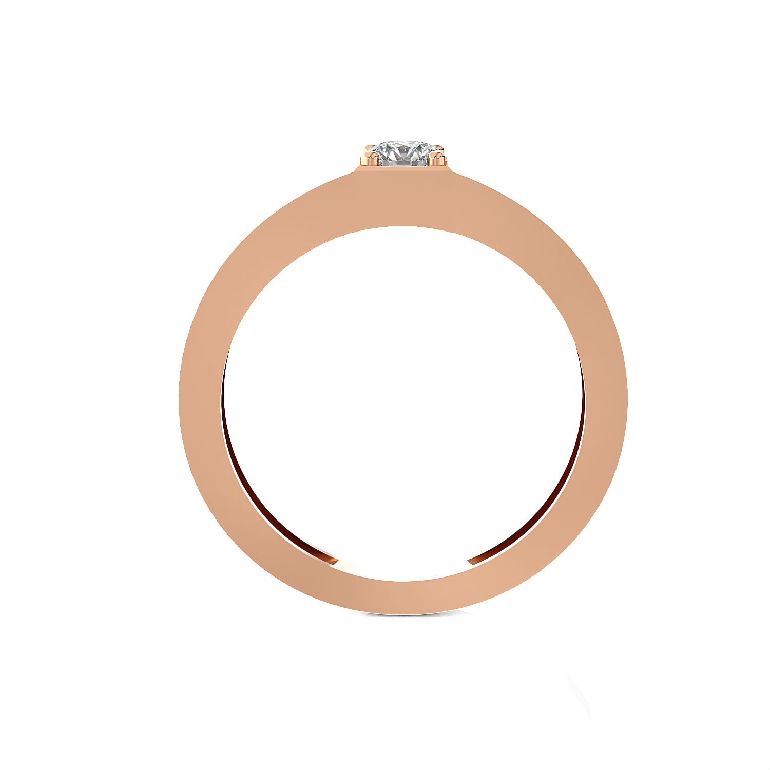 1/5 ctw Round Lab Grown Diamond Ring