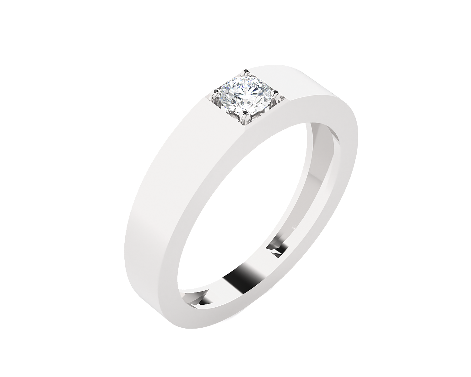 1/5 ctw Round Lab Grown Diamond Ring