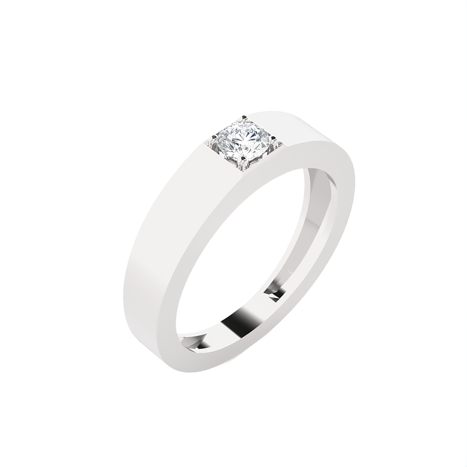 1/5 ctw Round Lab Grown Diamond Ring