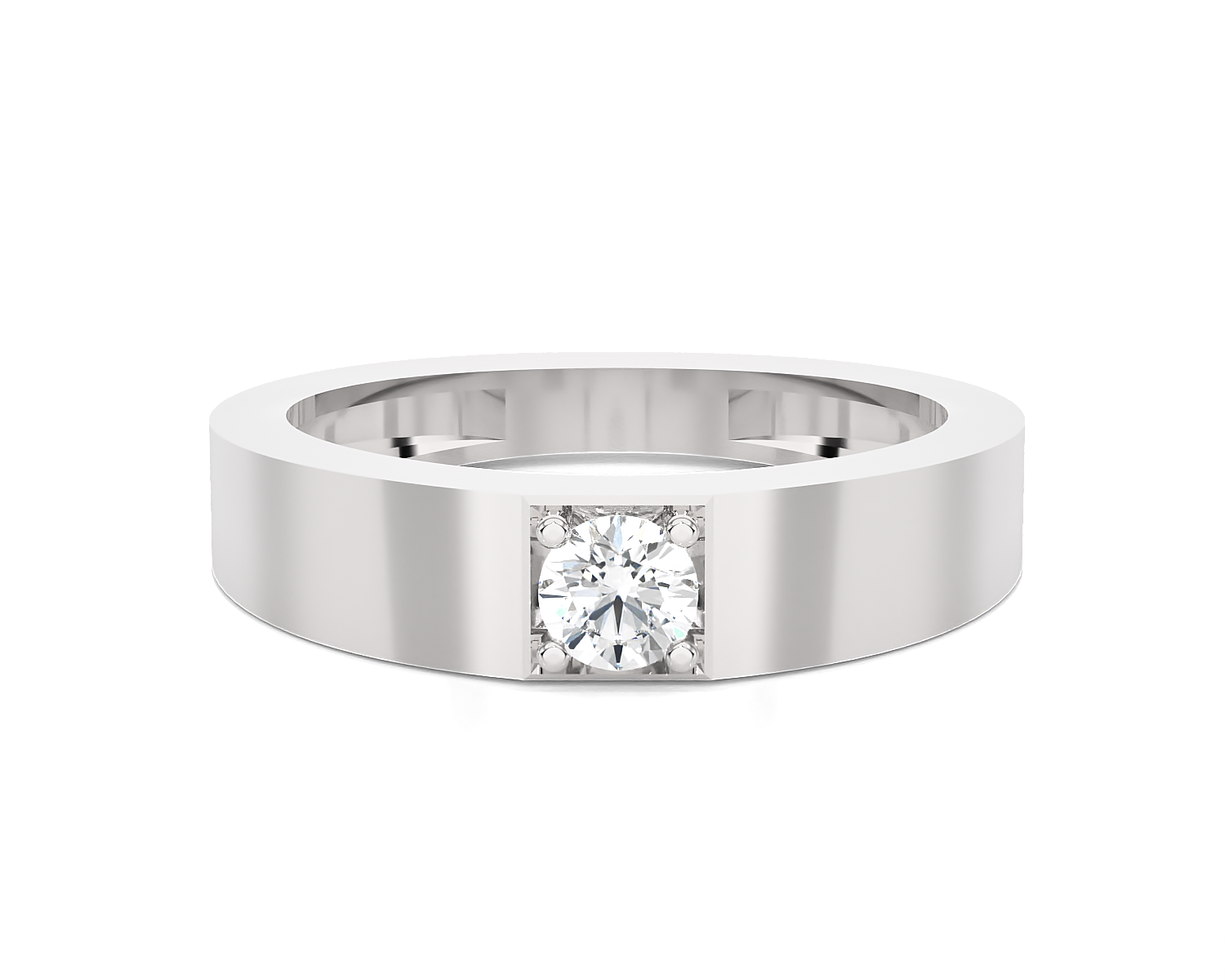 1/5 ctw Round Lab Grown Diamond Ring