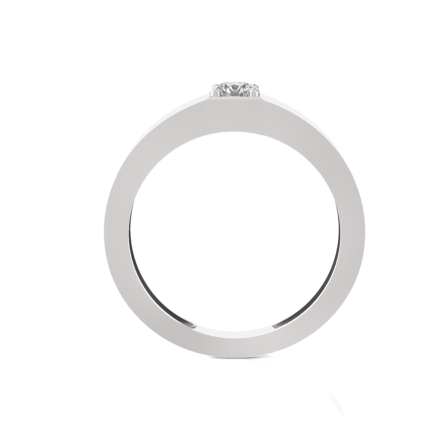 1/5 ctw Round Lab Grown Diamond Ring