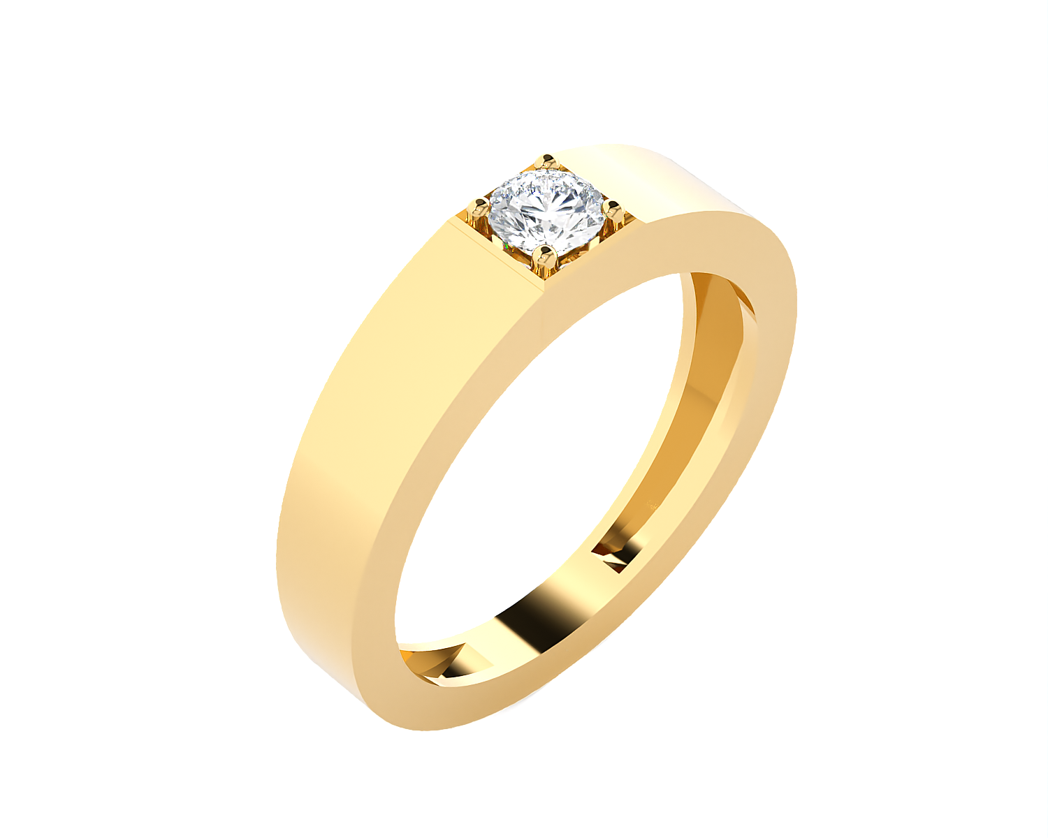 1/5 ctw Round Lab Grown Diamond Ring