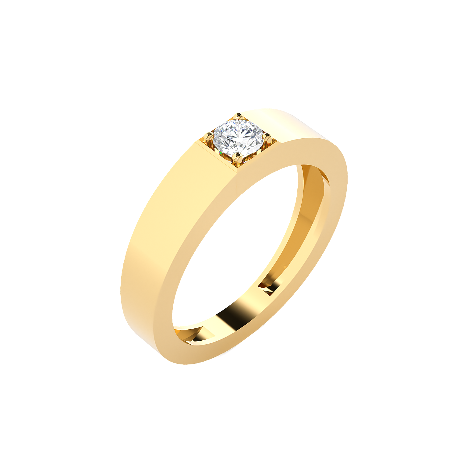 1/5 ctw Round Lab Grown Diamond Ring
