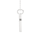 1/10  ctw Round Lab Grown Diamond Cross Pendant