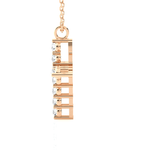 1/3  ctw Round Lab Grown Diamond Cross Pendant