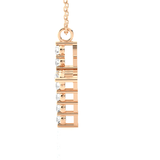 1/3  ctw Round Lab Grown Diamond Cross Pendant