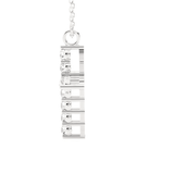 1/3  ctw Round Lab Grown Diamond Cross Pendant