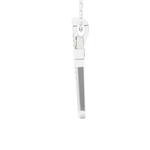 1/8  ctw Round Lab Grown Diamond Cross Pendant
