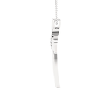 1/20  ctw Round Lab Grown Diamond Cross Pendant
