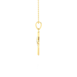 1/20  ctw Round Lab Grown Diamond Cross Pendant