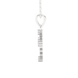 1/20  ctw Round Lab Grown Diamond Cross Pendant