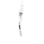 1/6 ctw Round Lab Grown Diamond Cross Pendant