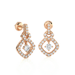 1/2 ctw Round Lab Grown Diamond Stud Earrings