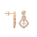 1/2 ctw Round Lab Grown Diamond Stud Earrings