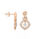 1/2 ctw Round Lab Grown Diamond Stud Earrings