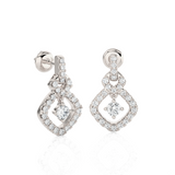 1/2 ctw Round Lab Grown Diamond Stud Earrings