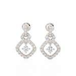 1/2 ctw Round Lab Grown Diamond Stud Earrings