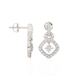 1/2 ctw Round Lab Grown Diamond Stud Earrings