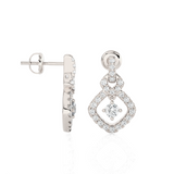 1/2 ctw Round Lab Grown Diamond Stud Earrings