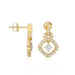 1/2 ctw Round Lab Grown Diamond Stud Earrings