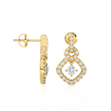 1/2 ctw Round Lab Grown Diamond Stud Earrings