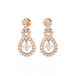1/2 ctw Round Lab Grown Diamond Stud Earrings