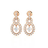 1/2 ctw Round Lab Grown Diamond Stud Earrings