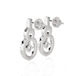 1/2 ctw Round Lab Grown Diamond Stud Earrings