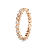 1/2 ctw Round Lab Grown Diamond Eternity Band
