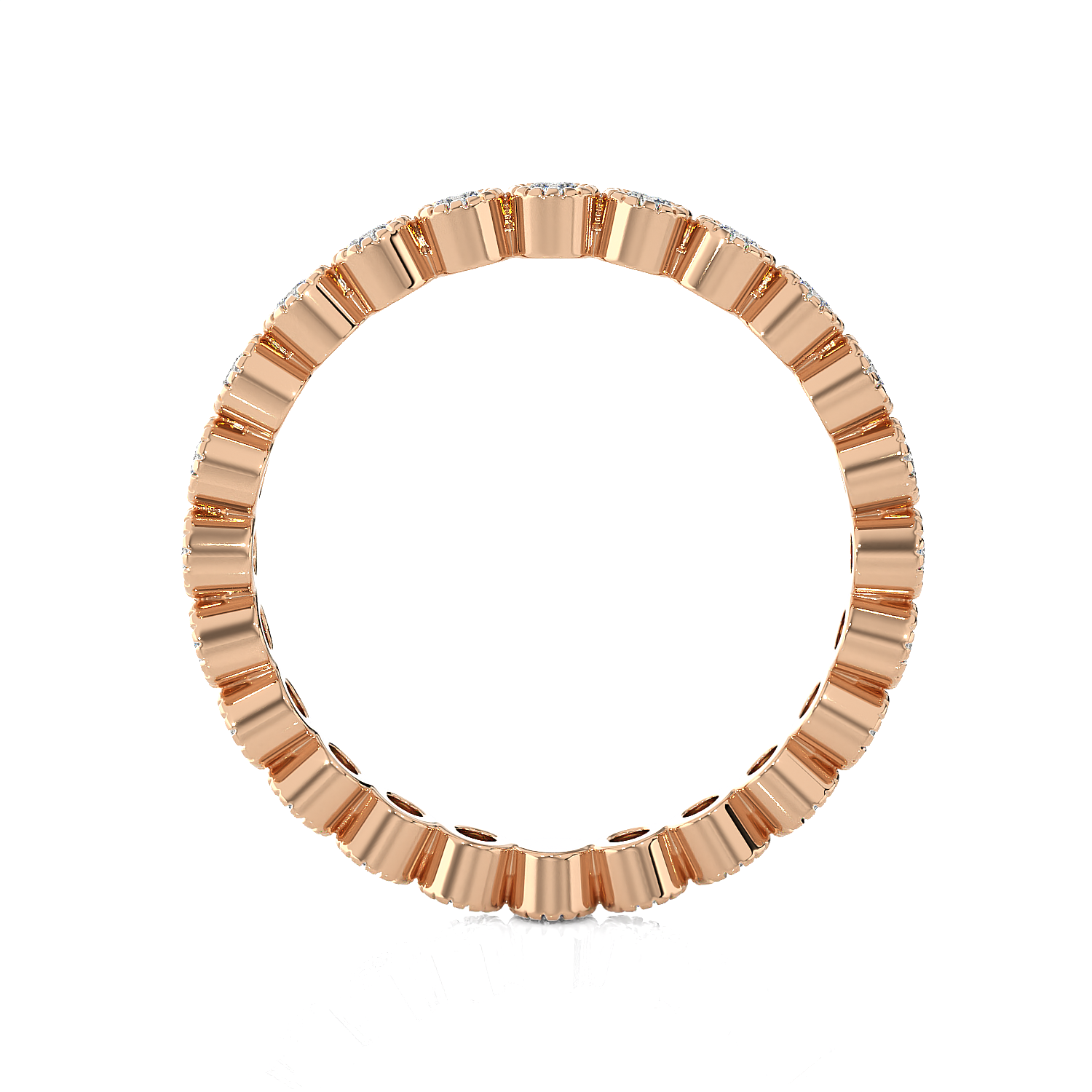 1/2 ctw Round Lab Grown Diamond Eternity Band