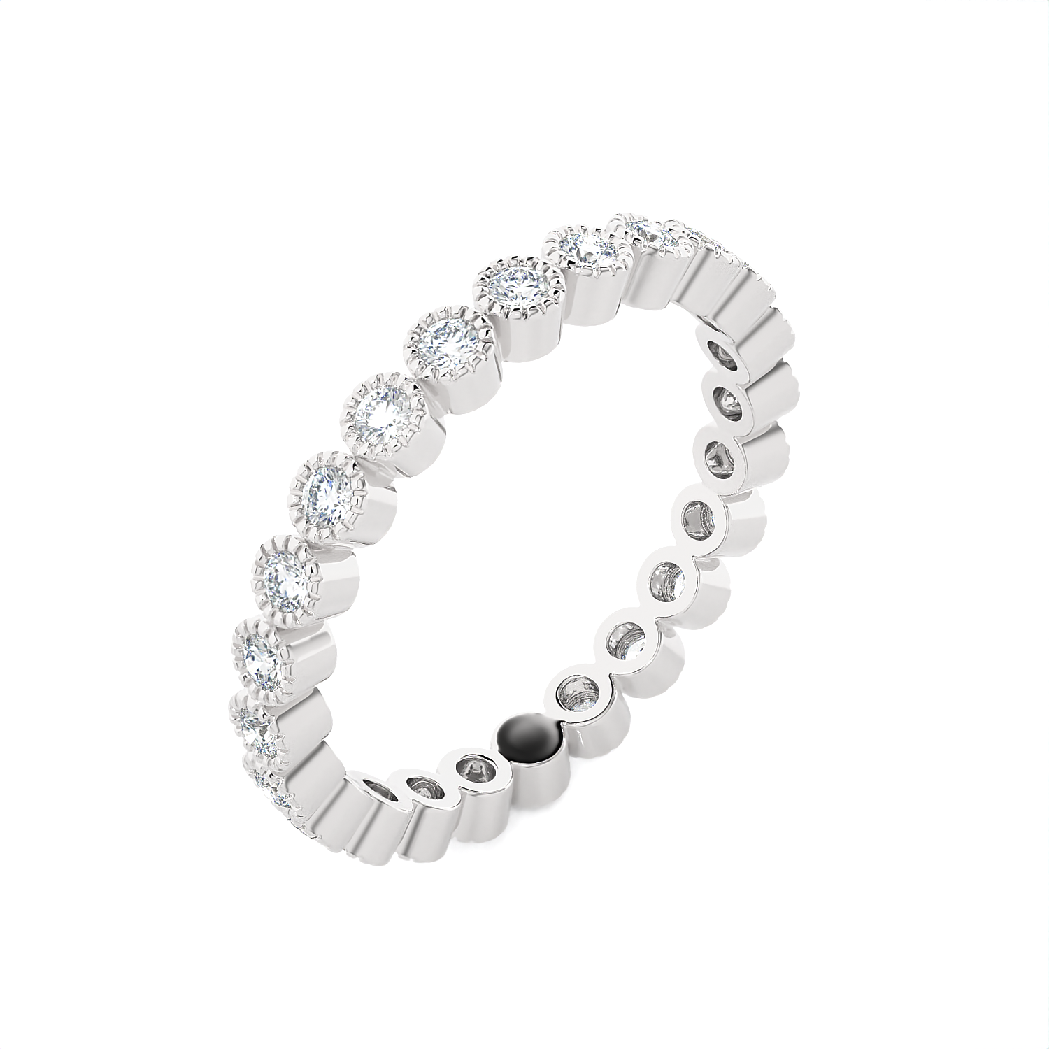 1/2 ctw Round Lab Grown Diamond Eternity Band